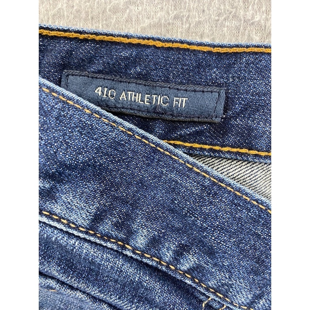 Lucky Brand Men's Denim Jeans 410 Athletic Slim Blue Size 34x30 Dark Wash - Picture 7 of 10